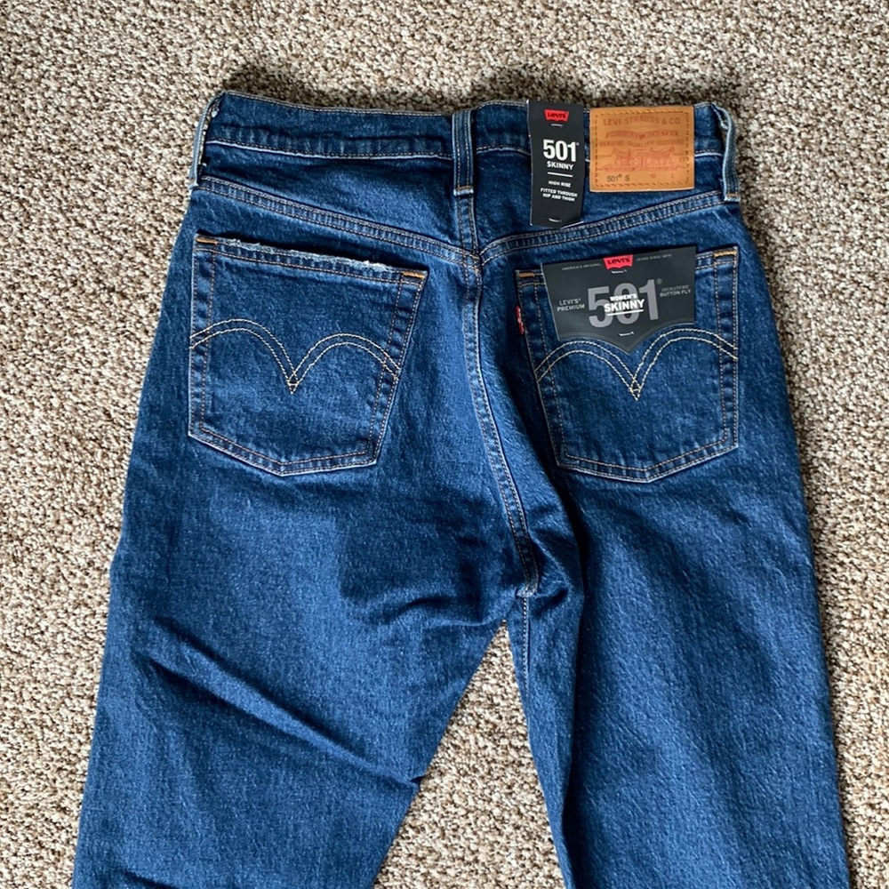 Levi’s 501 skinny jeans brand new with tags